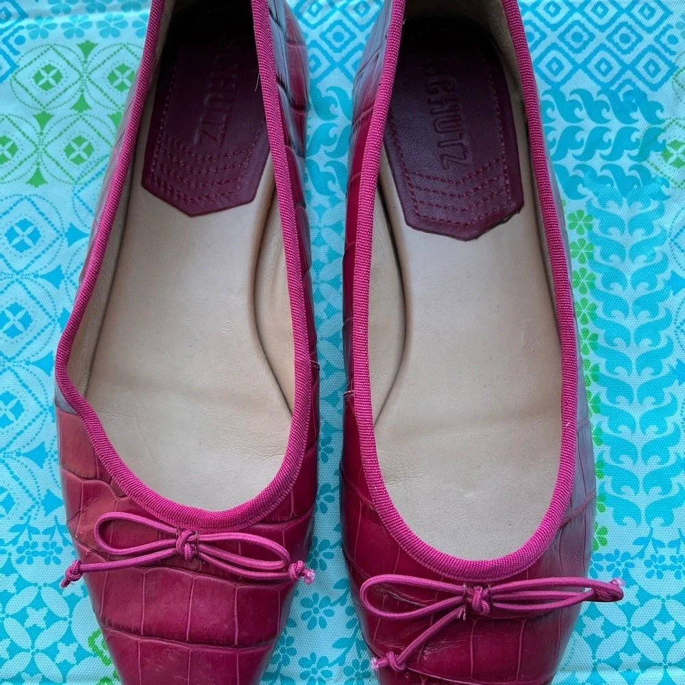 SCHUTZ Pink Women's Flats